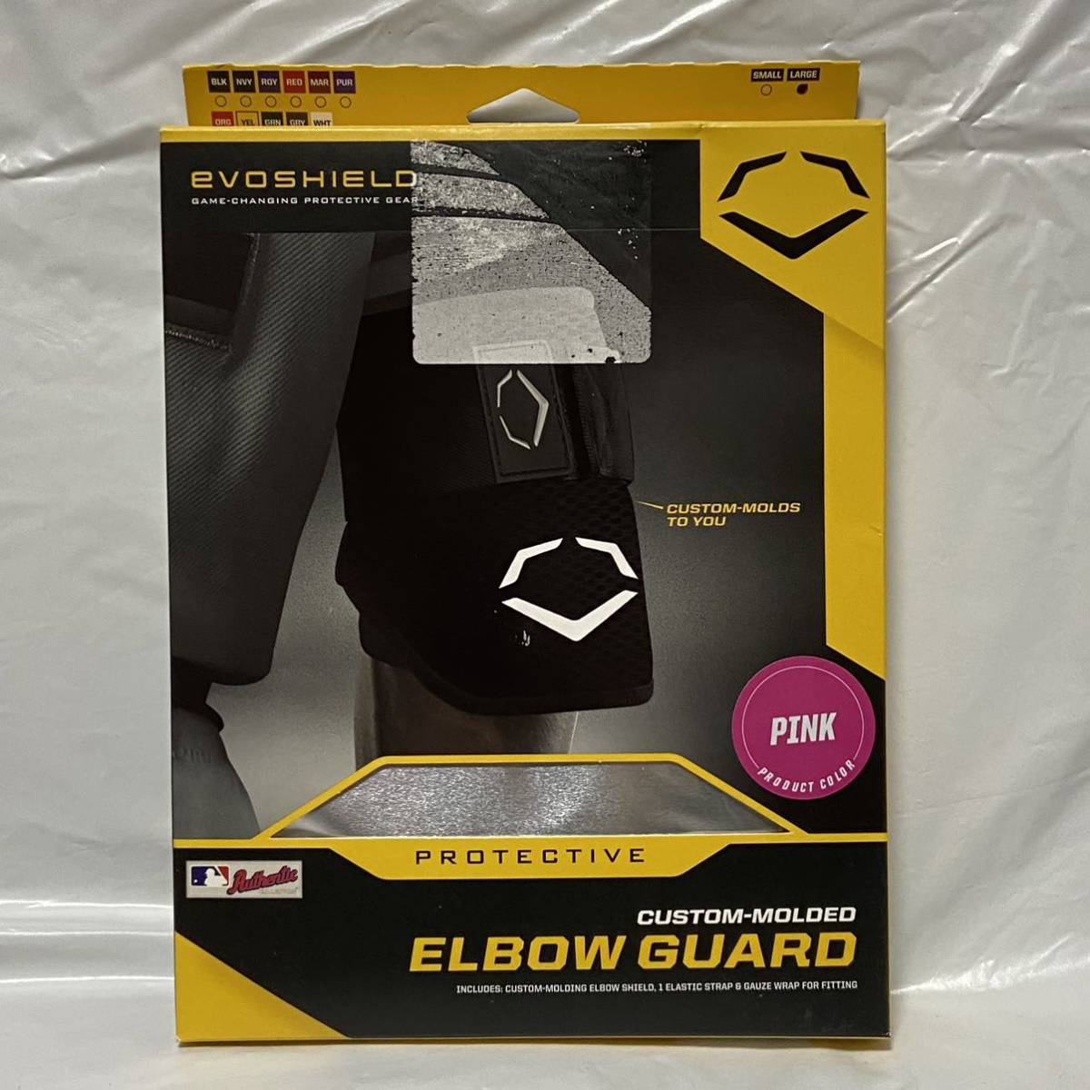 新品 Evoshield SRZ-1 エルボーガード ピンク Lサイズ エボ 新品 Evoshield SRZ-1 エルボーガード ピンク Lサイズ エボ