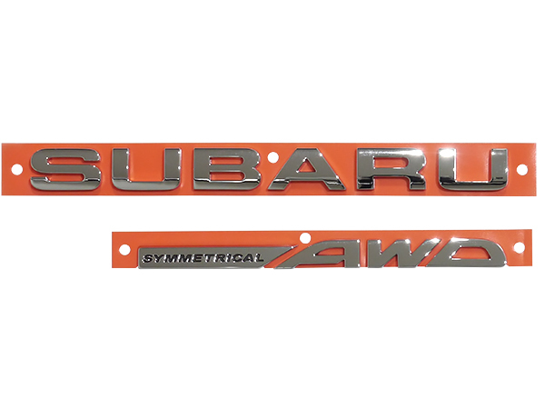 US Subaru оригинальный SUBARU SYMMETRICAL AWD задний эмблема торцевая дверь эмблема Impreza Cross Trek 93079FJ060