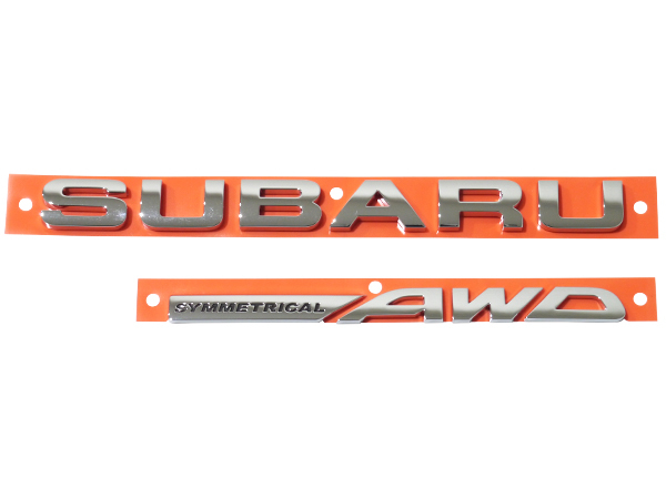 US Subaru оригинальный SUBARU SYMMETRICAL AWD задний эмблема торцевая дверь эмблема Impreza Cross Trek 93079FJ060