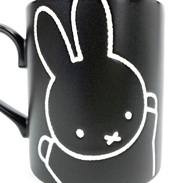 ミッフィー 撥水マグ miffy friend ブラック マグカップ コップ キッチン ランチ_画像4