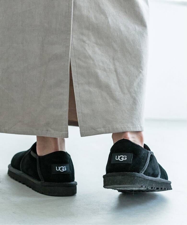 一流の品質 IENA【UGG/アグ】KENTONケントン24 ブラック US7 一流の品質 IENA【UGG/アグ】KENTONケントン24 ブラック US7