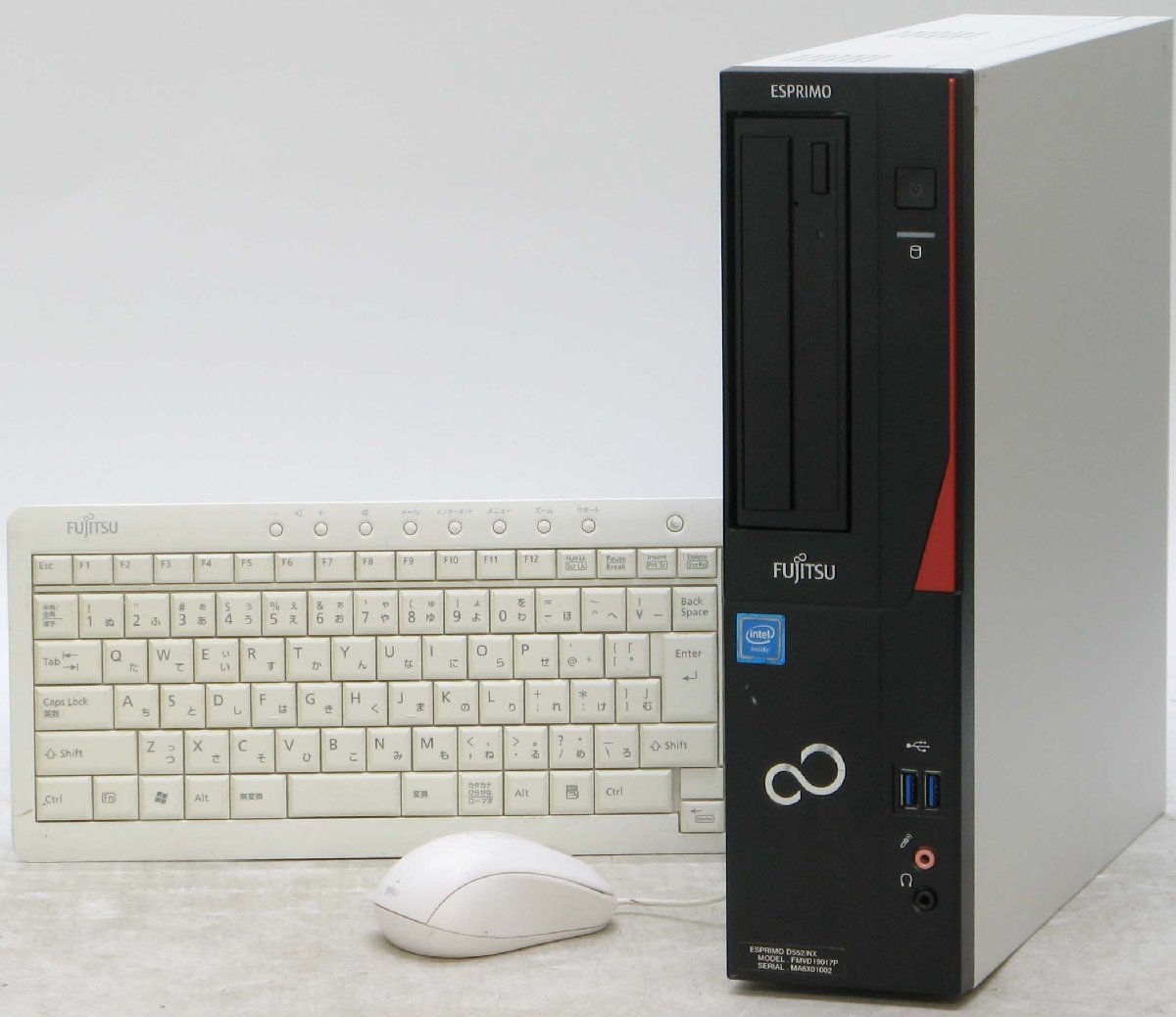 お見舞い ESPRIMO 富士通 D552/NX デスクトップ Celeron-G1840/DVD