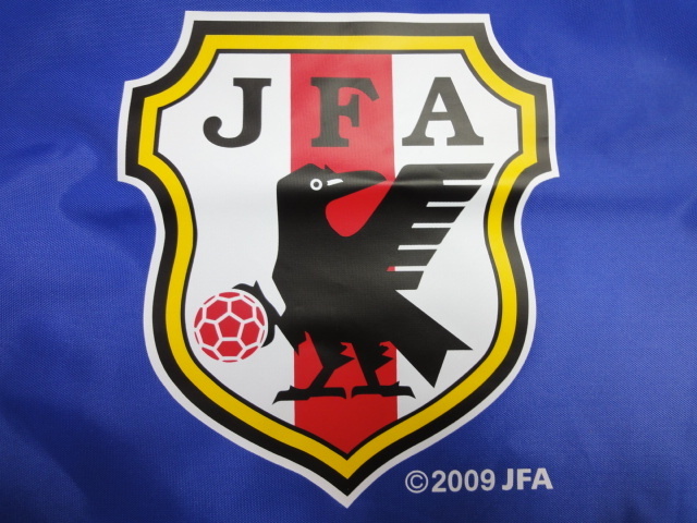JFA 日本サッカー協会ロゴ入バッグ 巾着タイプ モルテン製 新品_画像6