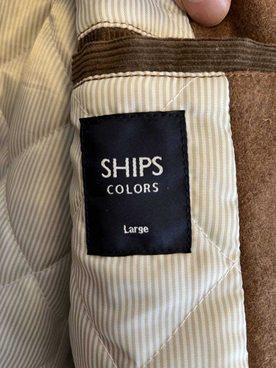 最安値で ピーコート コート SHIPS シップス 中綿 Lサイズ(実寸S