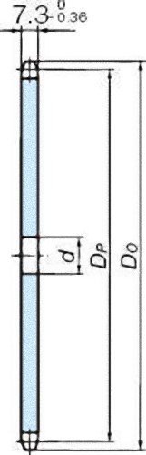 椿本チエイン RS40 スプロケット 1Aタイプ RS40-1A22T_画像3