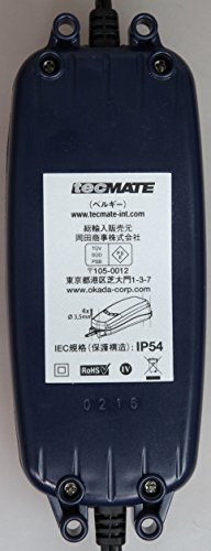TECMATE ( テックメイト ) バイク用 全自動充電器 OptiMate3 バッテリーメンテナー ver.2 TM-447_画像7