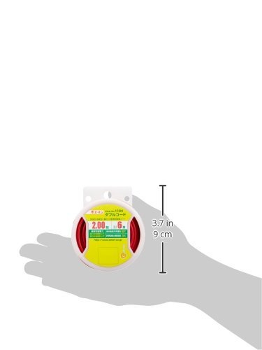 エーモン ダブルコード 2.00sq 6m 赤/黒 1184_画像3