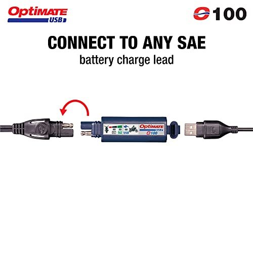 Tecmate Optimate USB O-100v3、スマート2400mA_画像3