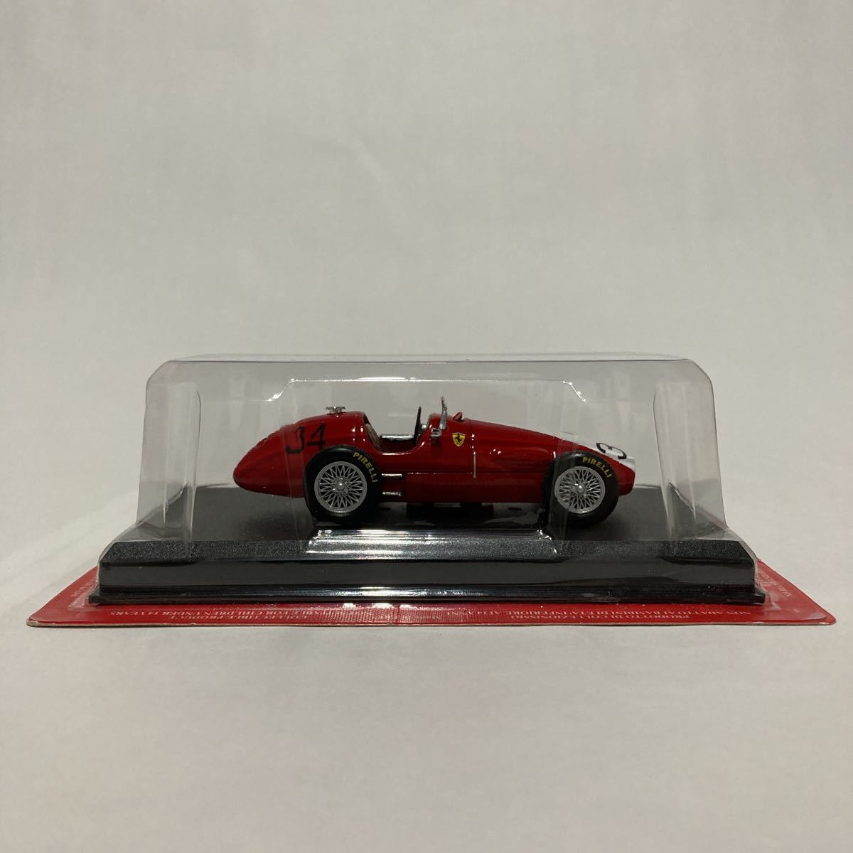 アシェット 公式フェラーリF1コレクション 1/43 Ferrari 500 F2 1953年 Kurt Adolff Ecurie Espadon #34 GP マシン ミニカー_画像6