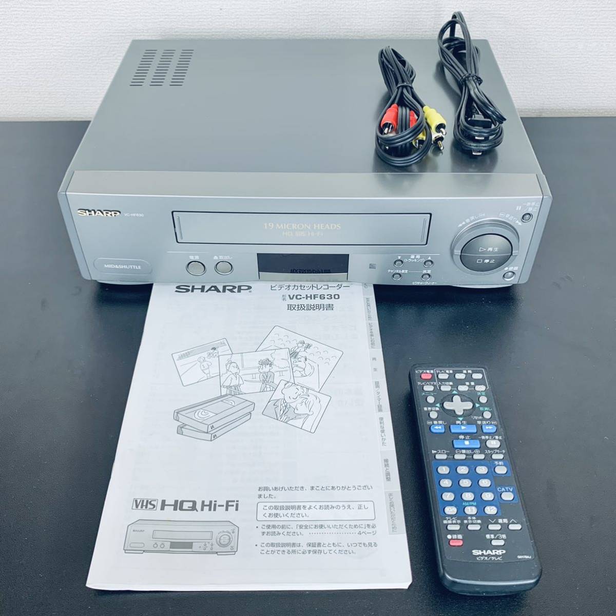ヤフオク! - SHARP シャープ VC-HF630 VHS Hi-Fi