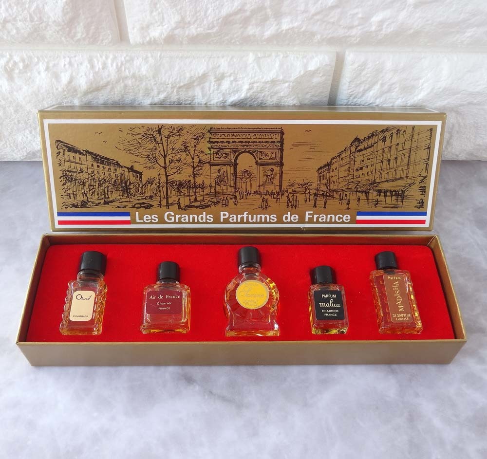 SALE/75%OFF】 Les Grands Parfums de France ミニ香水5本セット