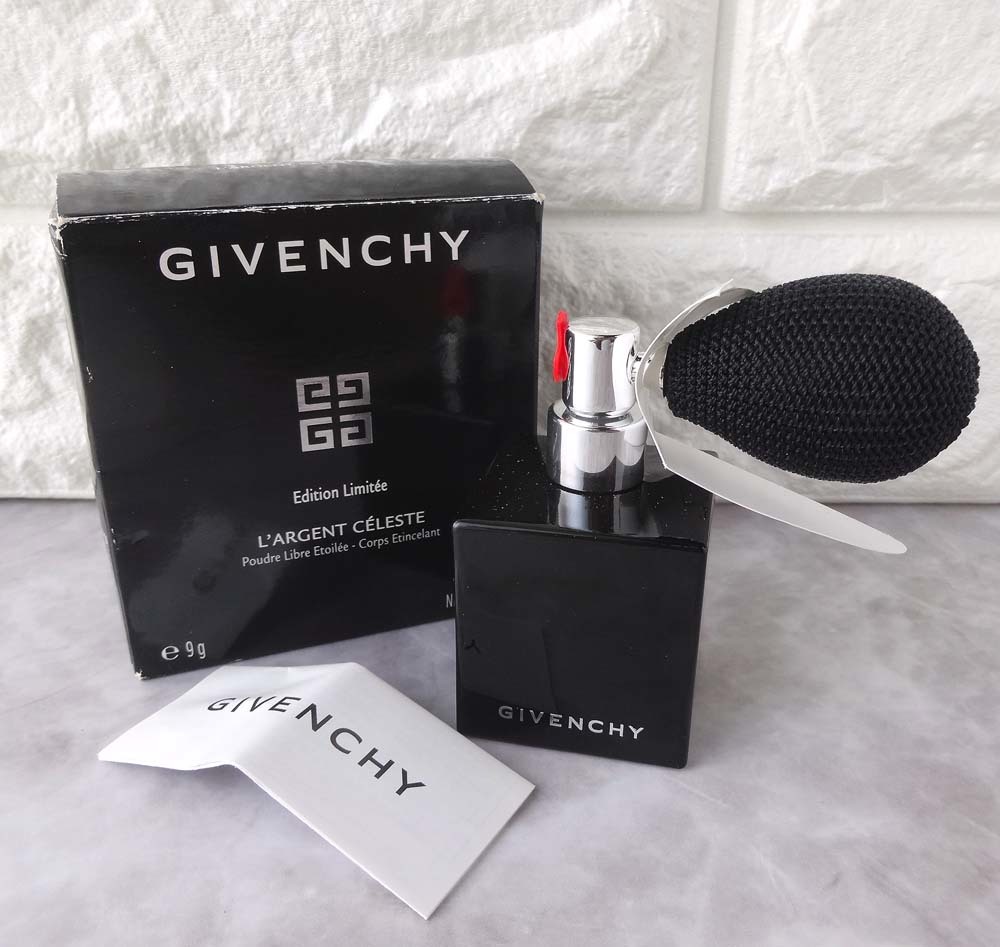 ★未使用★GIVENCHY ジバンシイ/L'ARGENT CELESTE アルジャン セレステ フェイス&ボディパウダー★9g・希少★_画像1