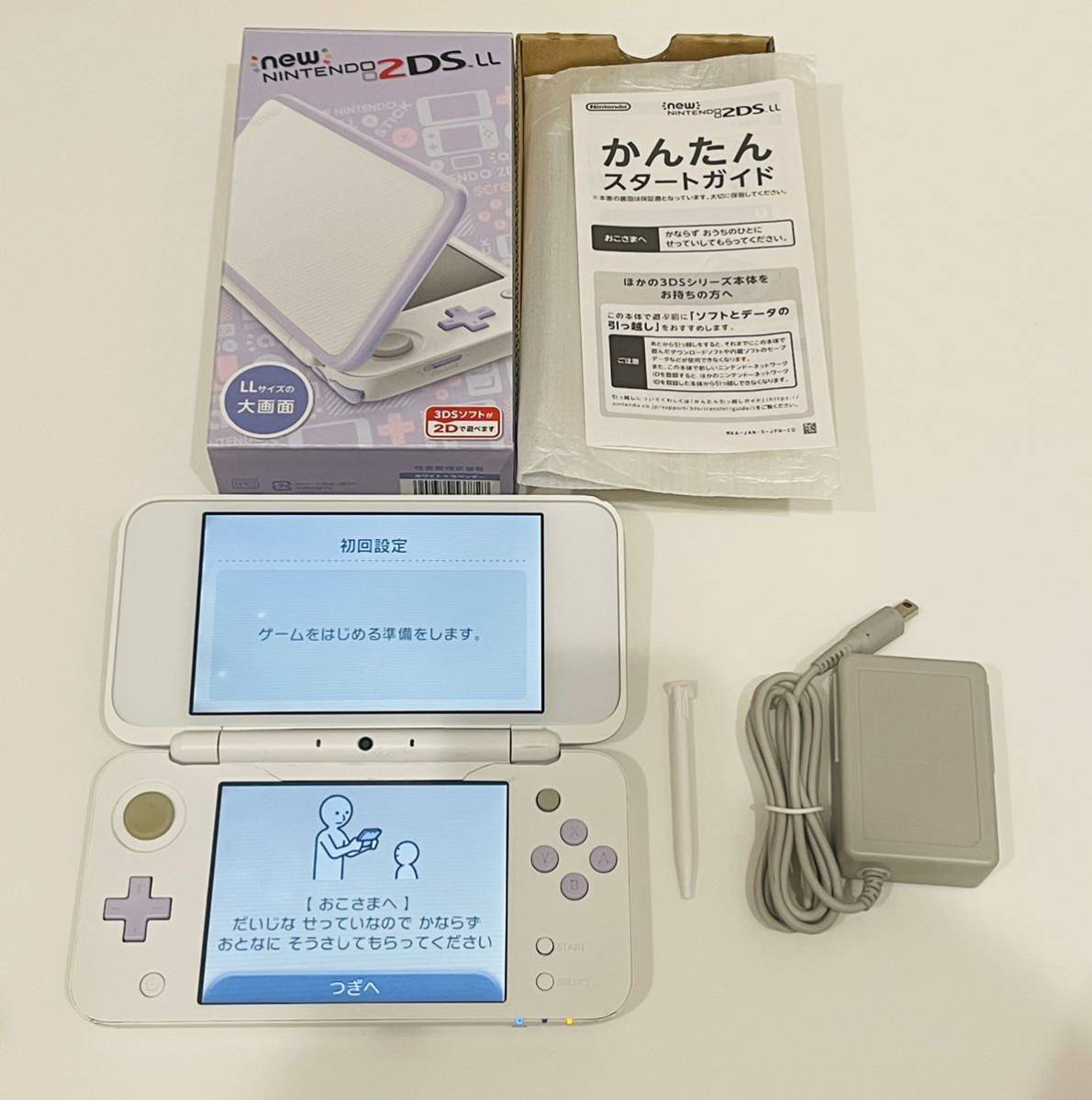 任天堂 ニンテンドー 2DS 3DS ピンク SDカード ケース 箱 充電器付き