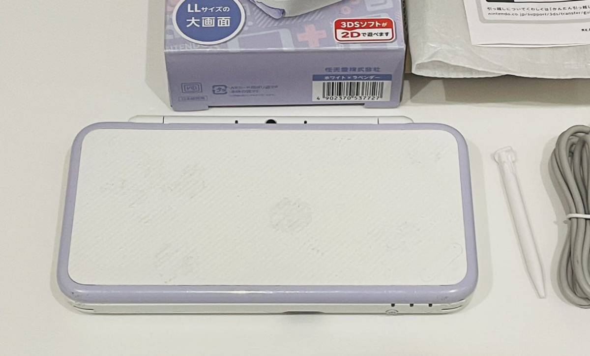 newニンテンドー2DS LL ホワイトラベンダー 本体動作品 送料無料 newニンテンドー2DS LL ホワイトラベンダー 本体動作品 送料無料