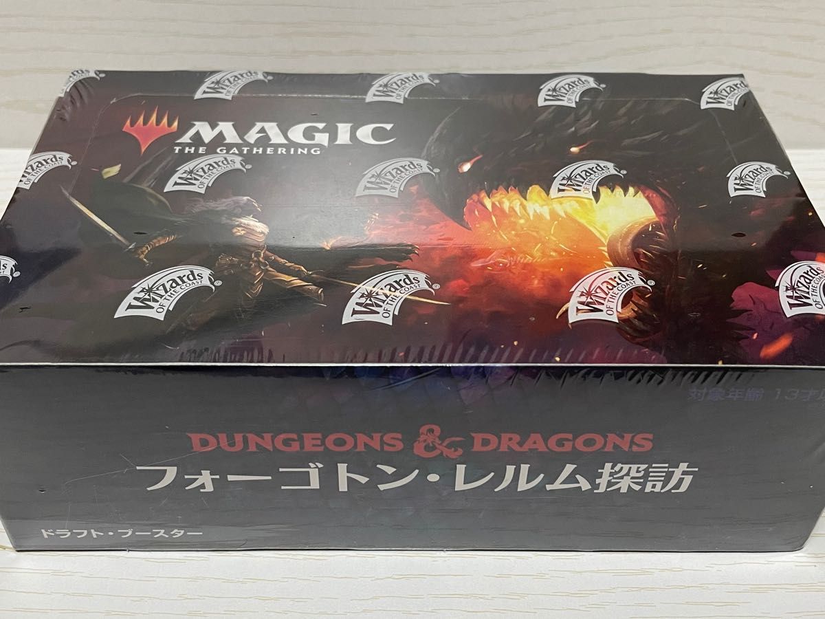 MTG 日本語版　フォーゴトンレルム探訪　ドラフトブースターBOX 新品未開封　新品未開封　マジック ザ ギャザリング