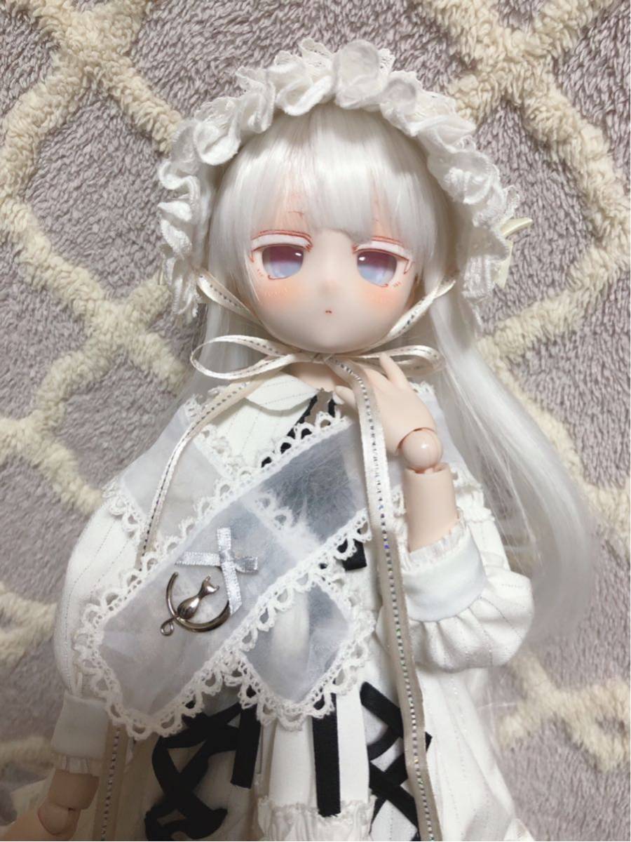 天然石ターコイズ ののっこっこ♡DDH29セミホワイトカスタムヘッド