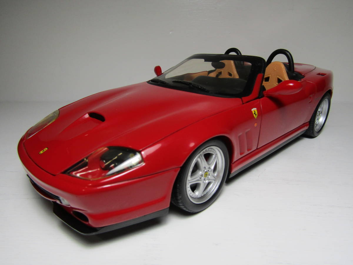 Ferrari 1/18 フェラーリ 550バルケッタ 2001～02 550マラネロ RED ENZO PININFARINA ピニンファリーナ maranello 本体のみ 当時物良品