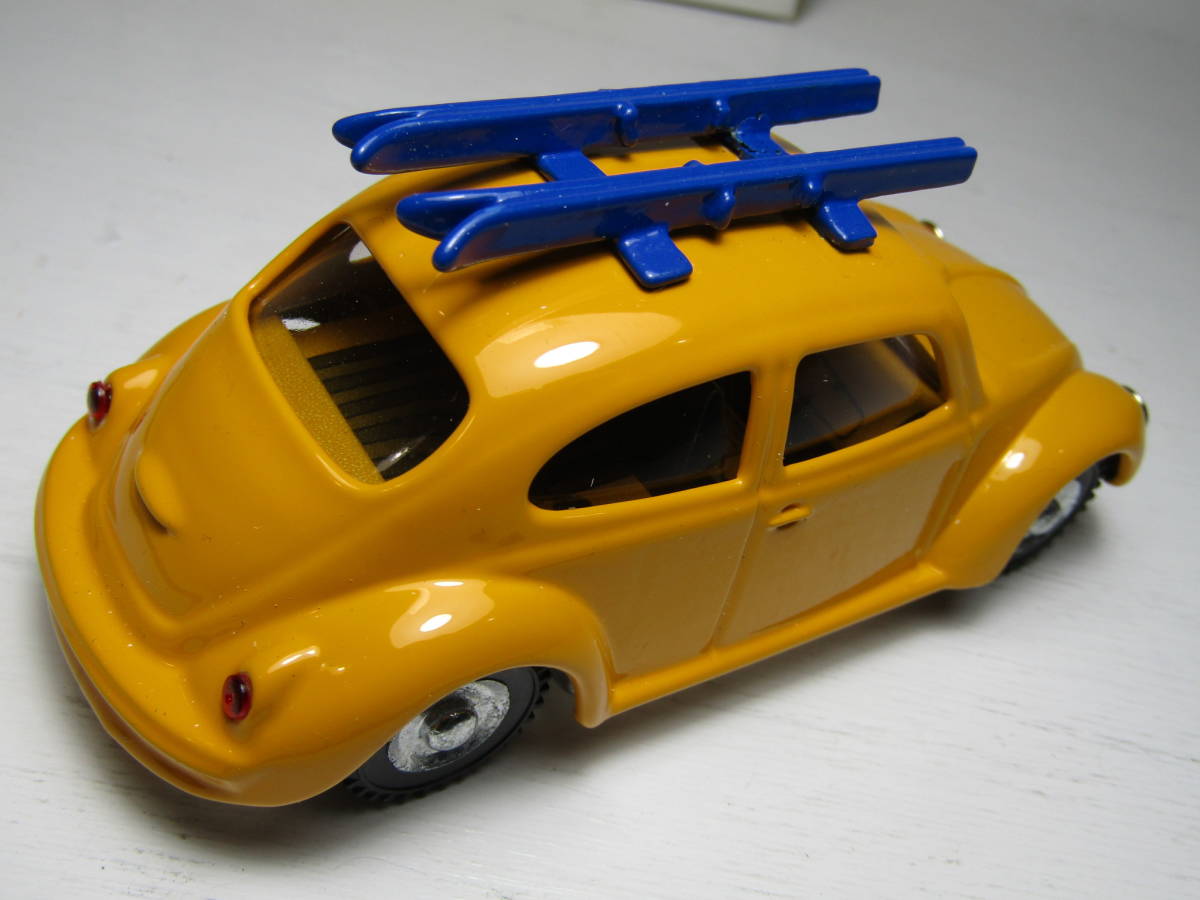 Volkswagen 1/43 1/32 フォルクスワーゲン ビートル Type1 BAG VW Beetle FLAT4 Lucky Yellow バグ 12V 6V KOVAP RETRO（ブリキ製） _画像8