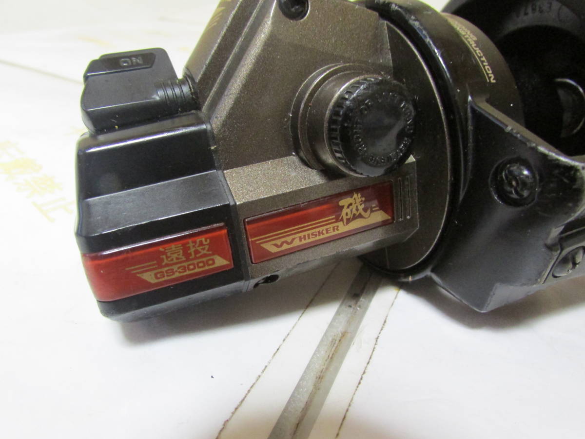即決ダイワウィスカー磯GSー3000 遠投(Daiwa WISKER ISO GS 即決ダイワウィスカー磯GSー3000 遠投(Daiwa WISKER ISO GS