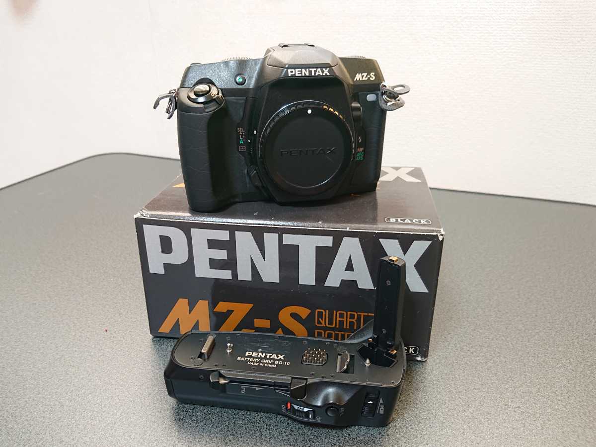 ペンタックス MZ-S フィルム一眼レフカメラ BG-10(おまけ)付 ペンタックス MZ-S フィルム一眼レフカメラ BG-10(おまけ)付