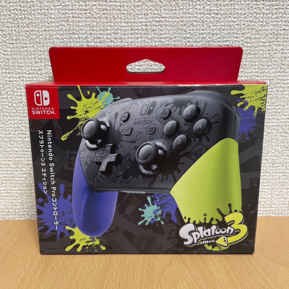 新品未開封 Nintendo Switch Proコントローラー プロコン スプラ