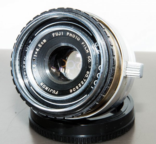 FUJINON 2.8/45mm フジカ35SEのレンズをNEXマウントに移植　【改造レンズ】【SONY E-MOUNT用レンズ】