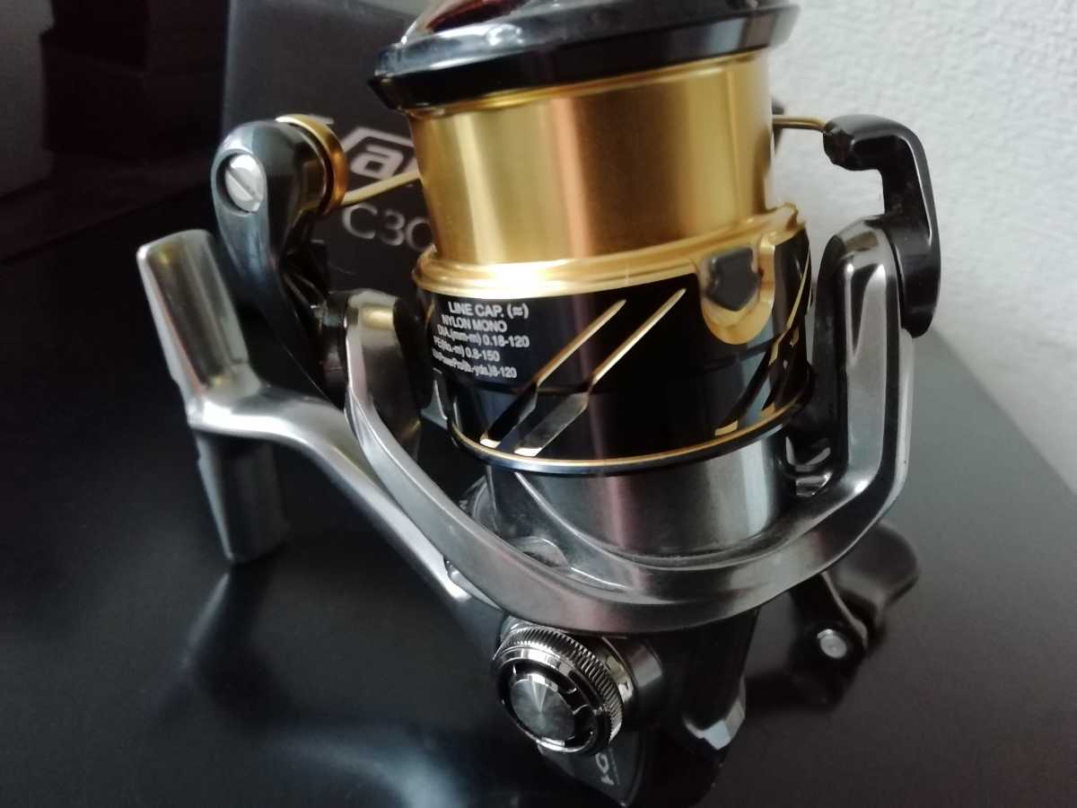 SHIMANO 16ヴァンキッシュC3000SDH ダブルハンドル 良品 シマノ