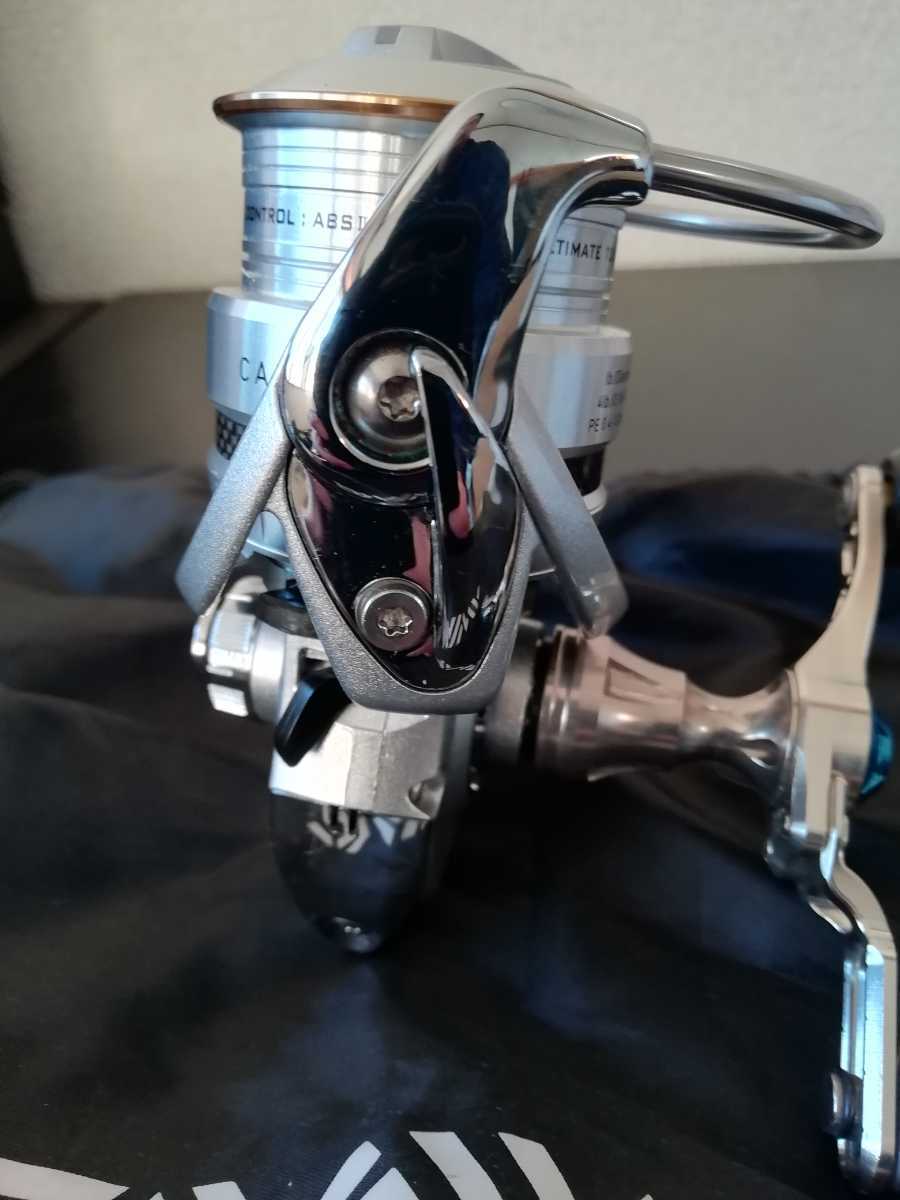 LIVREカスタム 極美品 DAIWA 11カルディア2004 ダイワ カスタムハンドル リブレ_画像2