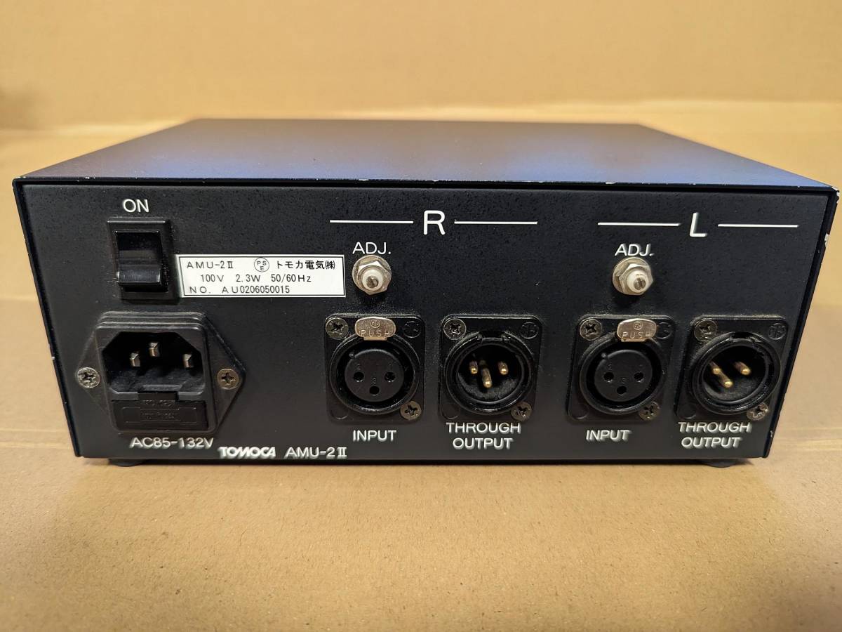 Yahoo!オークション - TOMOCA AMU-2Ⅱ VUメーターステレオ XLR Yahoo!オークション - TOMOCA AMU-2Ⅱ VUメーターステレオ XLR