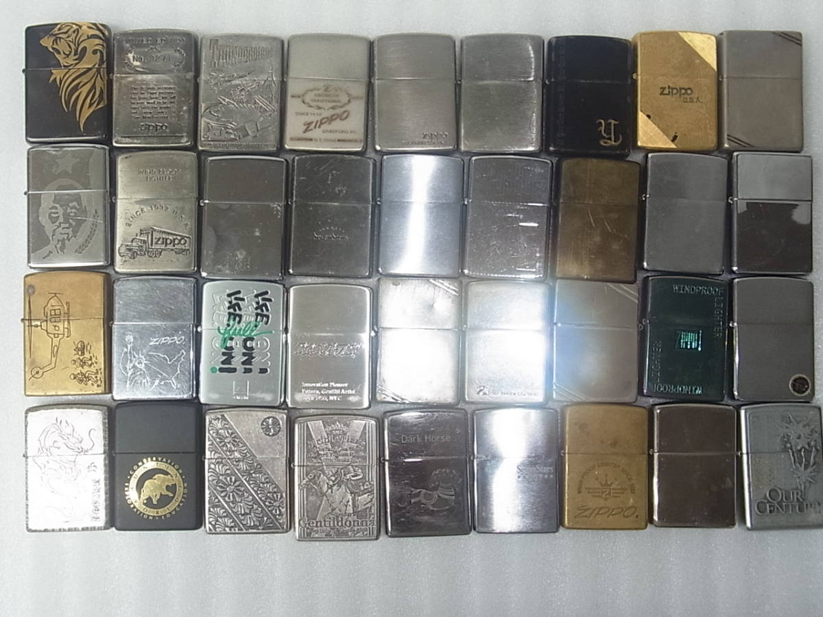 人気特価激安 36個 5064 Zippoライター36個 USED品
