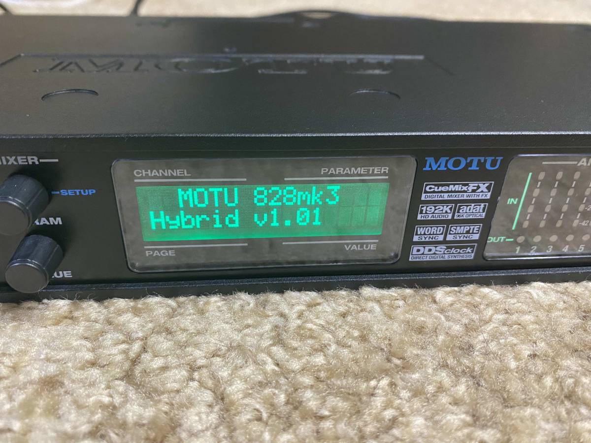 ヤフオク! - MOTU 828mk3 Hybrid オーディオインターフ...