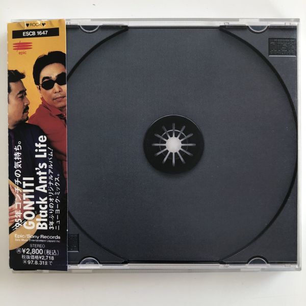 B07887　CD（中古）Black Ant’s Life　ゴンチチ　帯つき_画像1