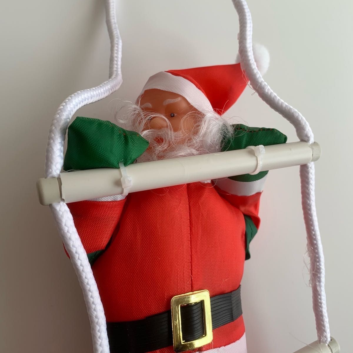 小人サンタクロース梯子ハシゴクリスマスオーナメントツリー飾り装飾ぬいぐるみお人形