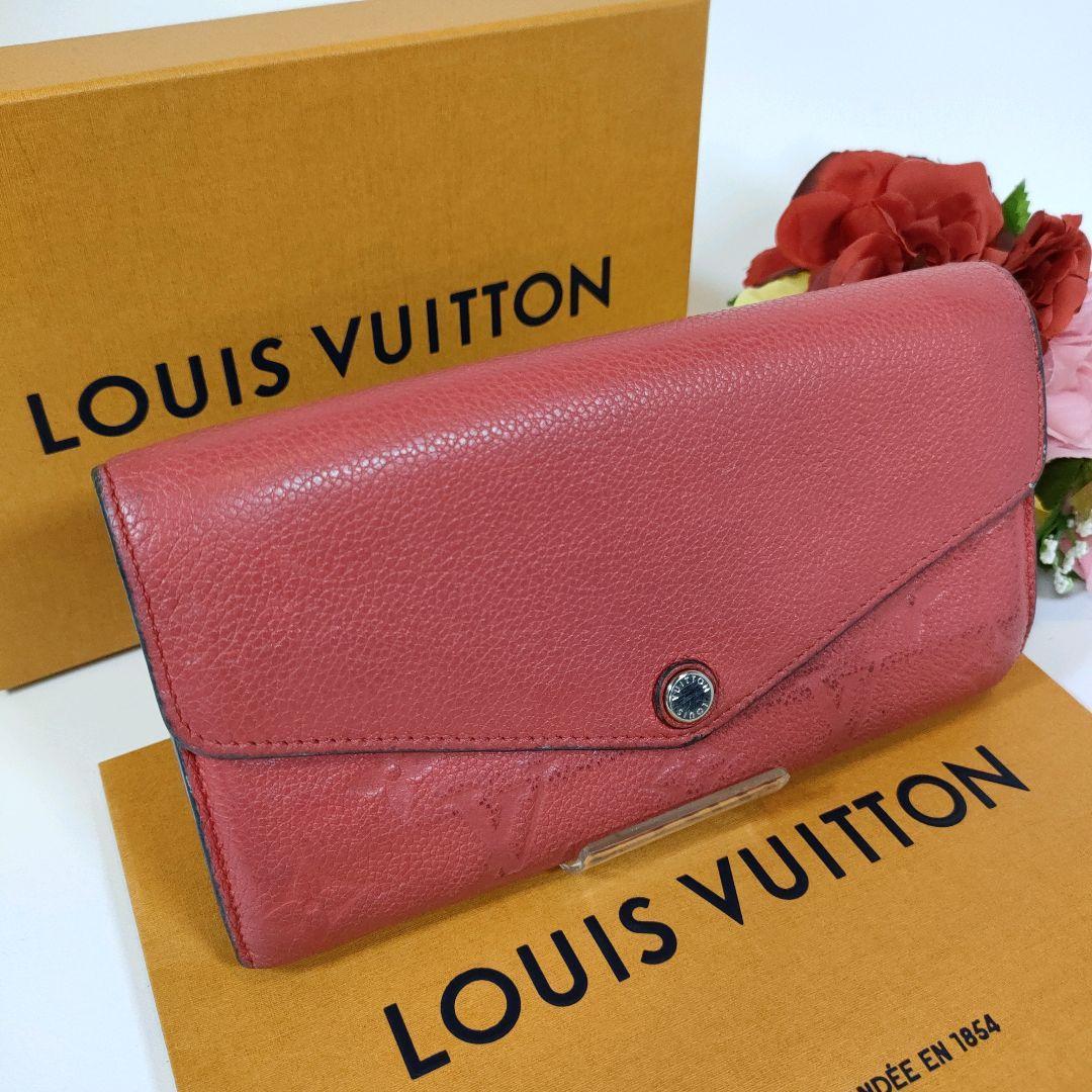 良品 LOUIS VUITTON ルイヴィトン 長財布 モノグラム アンプラント