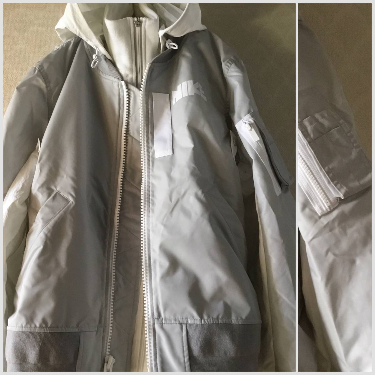 Yahoo!オークション - 美品NIKE×sacai MA-1 ナイキサカイ Yahoo!オークション - 美品NIKE×sacai MA-1 ナイキサカイ