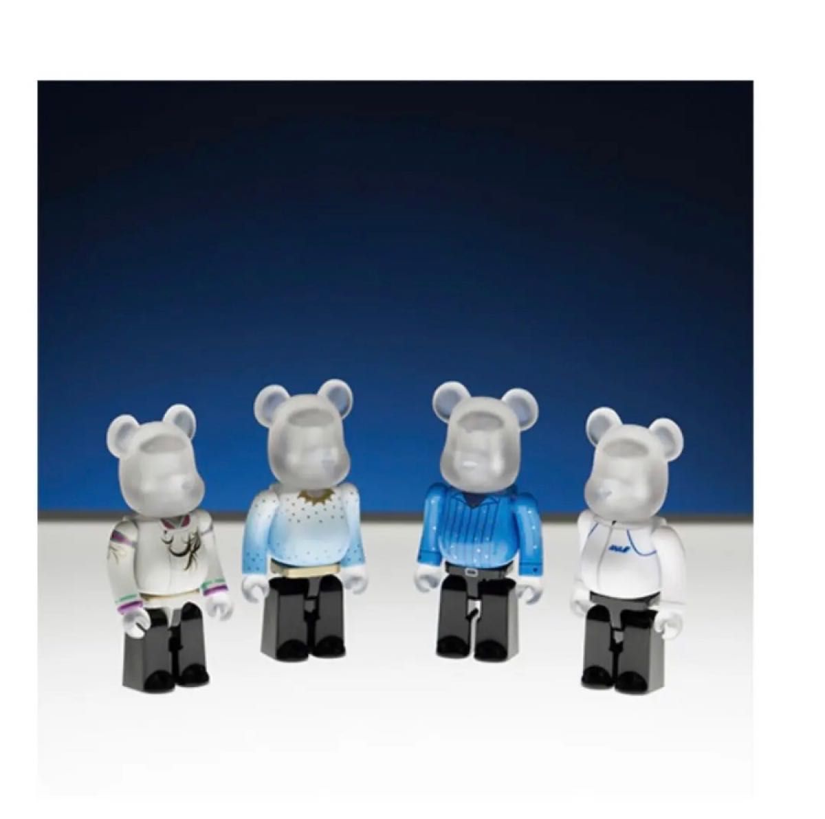 HOTお買い得 羽生結弦 YUZU × BE＠RBRICK for ANA ANAジャージ 400% ベアブリック メディコムトイ