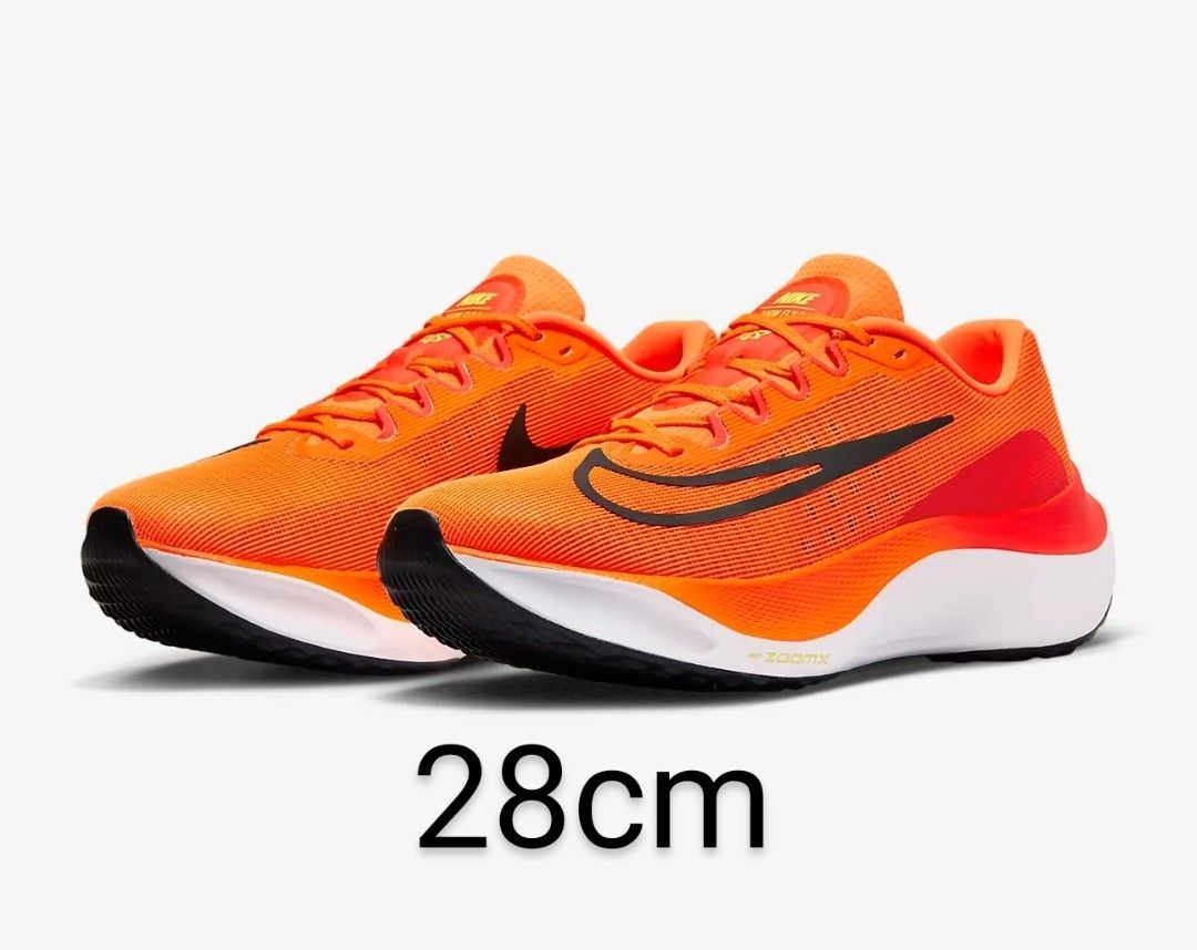 新品未使用品 ナイキ ズームフライ5 オレンジ 28cm NIKE ランニング