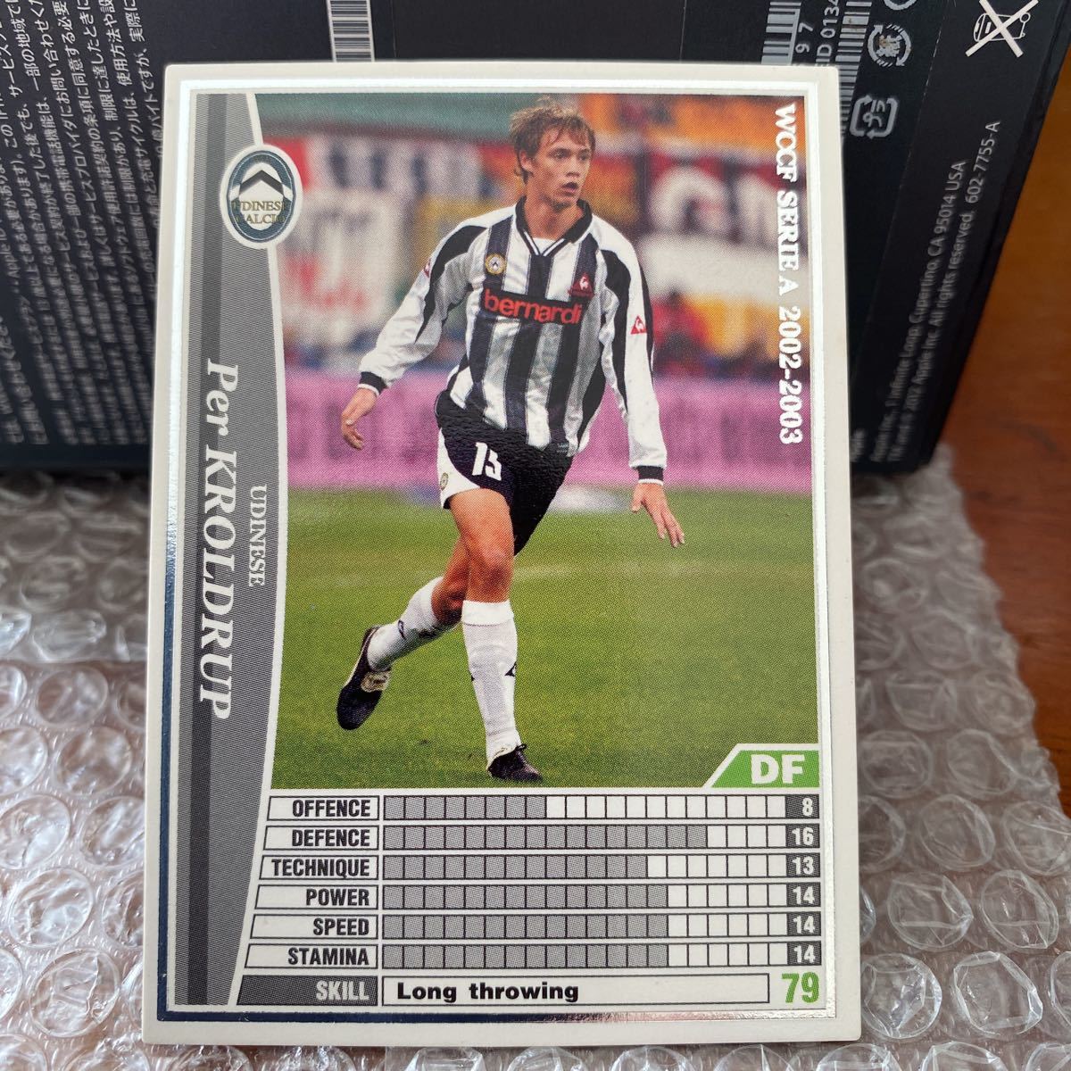 ◆WCCF 2002-2003 ペル・クロルドルップ Per KROLDRUP Udinese◆_画像1