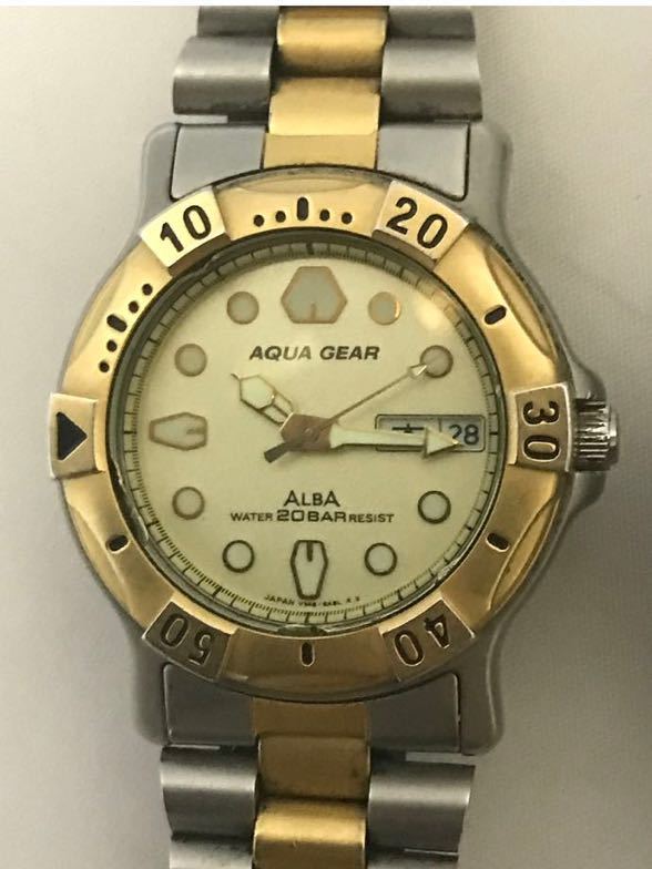 103 1円スタート 腕時計 まとめ ALBA AQUA GEAR Jupiter CERTINA 自動巻き クォーツ_画像2