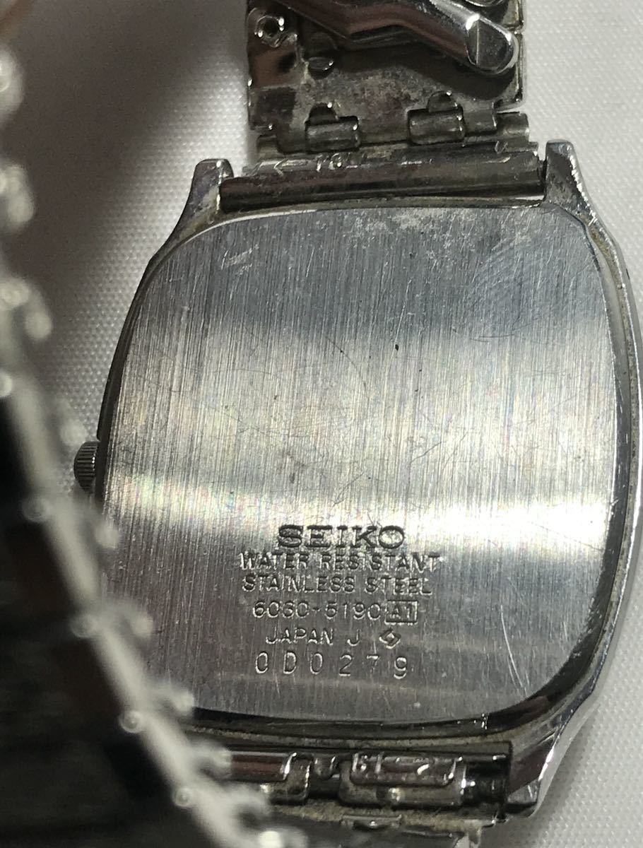 97 1円スタート 腕時計まとめ SEIKO セイコー スピリット TYPE2 クォーツ 自動巻き デジタル 5190 8080 2206-0480 F332-5000 ジャンク_画像4