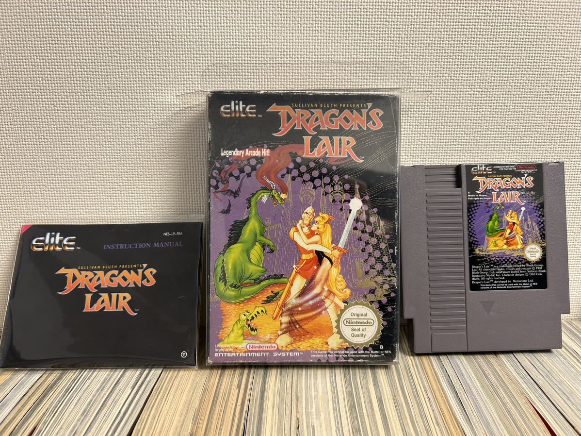 ボトムを作り続け40年 ドラゴンズレア 説明書つき ファミコン | www