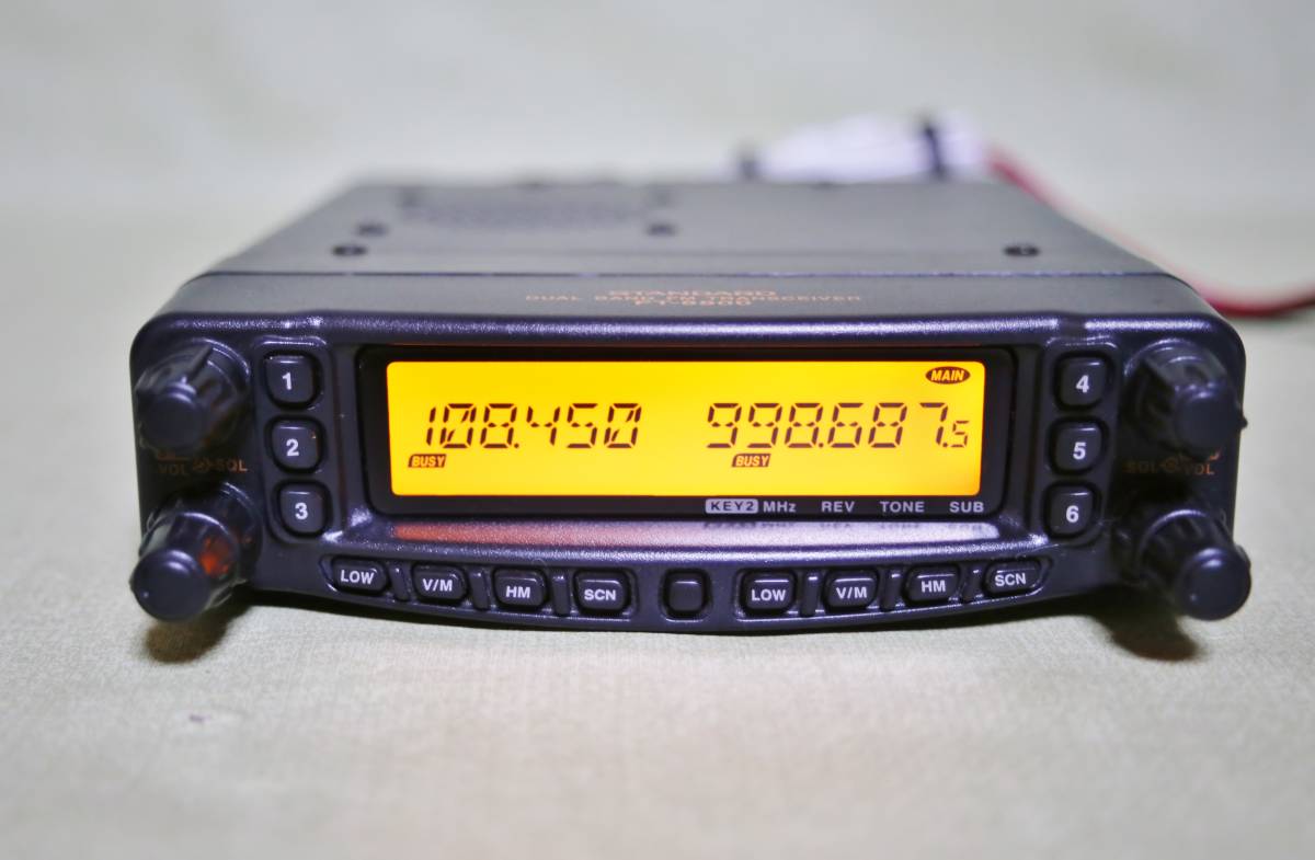 Yahoo!オークション - YAESU FT-8800 144/430MHz 20W 受信改造 Yahoo!オークション - YAESU FT-8800 144/430MHz 20W 受信改造