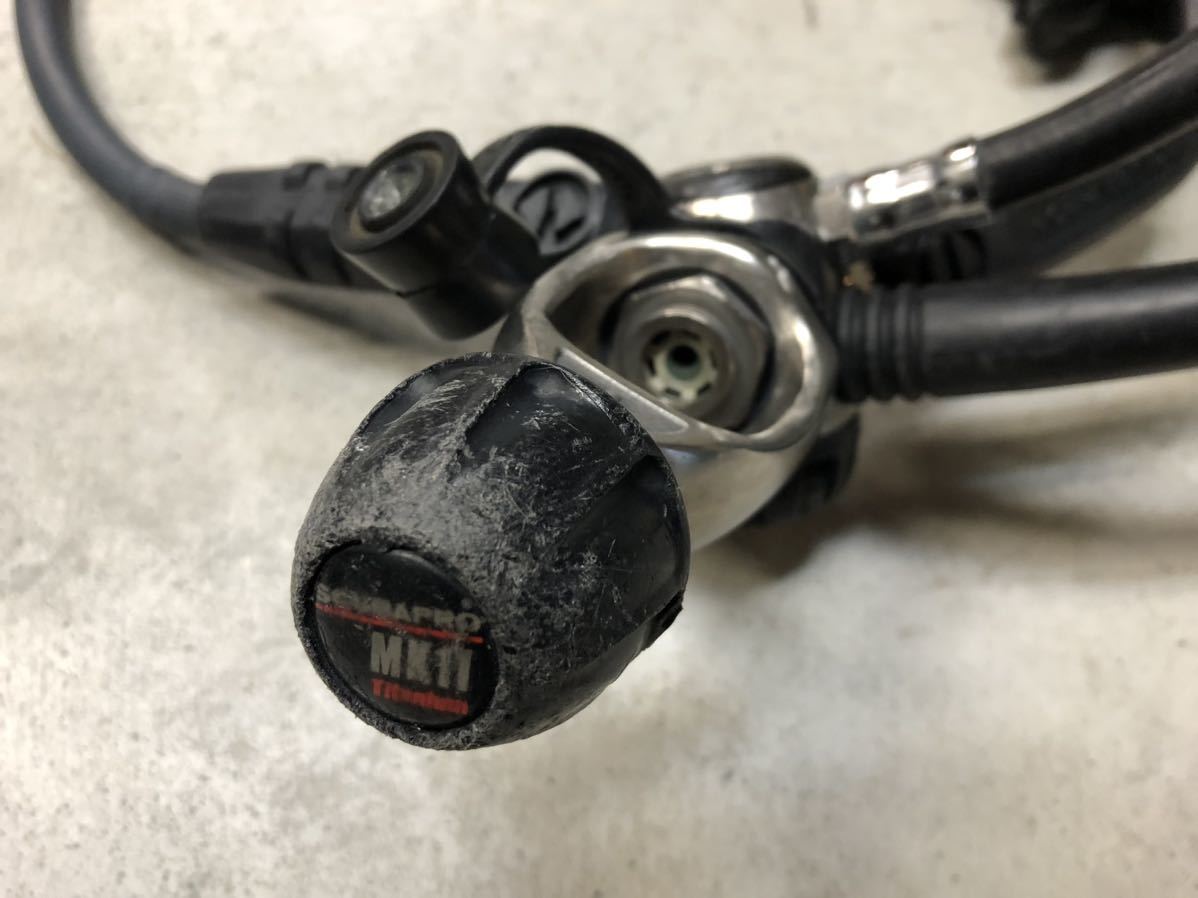 スキューバプロ MK11T S555 チタン レギュレータ mares SCUBAPRO スキューバプロ MK11T S555 チタン レギュレータ mares SCUBAPRO