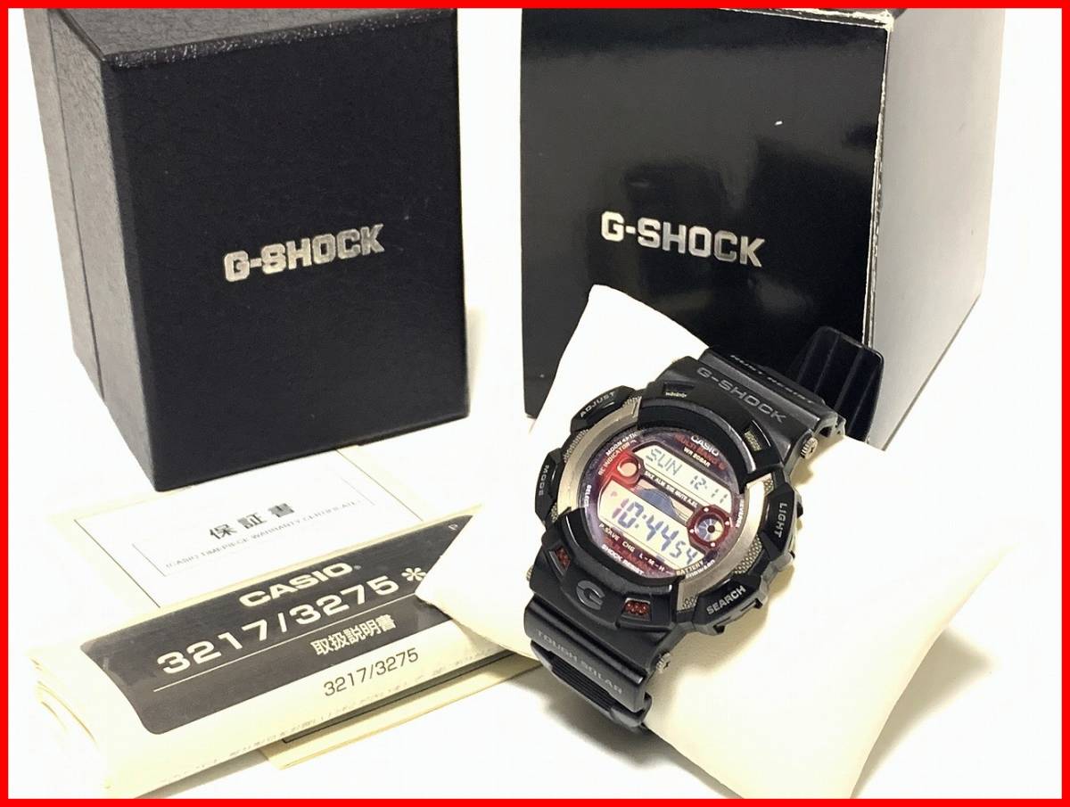 超人気新品 GW-9110 G-SHOCK CASIO 即決 稼働品 12.29 腕時計 メンズ
