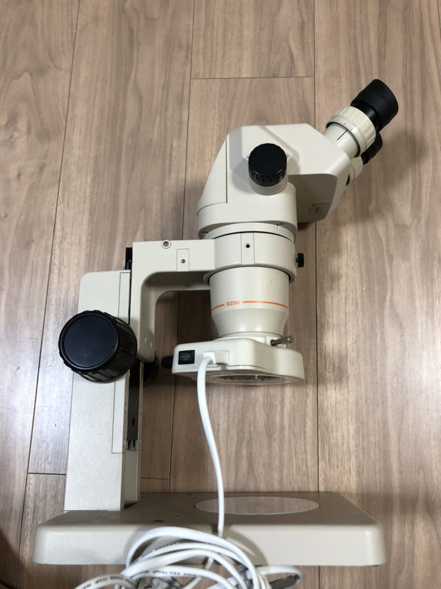 オリンパス 実体顕微鏡 SZ60 倍率10-63倍 ズーム OLYMPUS ライト オリンパス 実体顕微鏡 SZ60 倍率10-63倍 ズーム OLYMPUS ライト