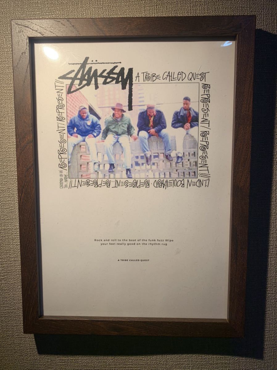 A TRIBE CALLED QUEST STUSSY B5 poster amount attaching postage included 