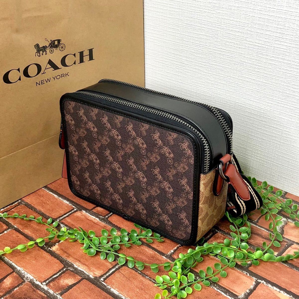 ≪新品≫COACH ショルダーバッグ チャータークロスボディ24 ホース