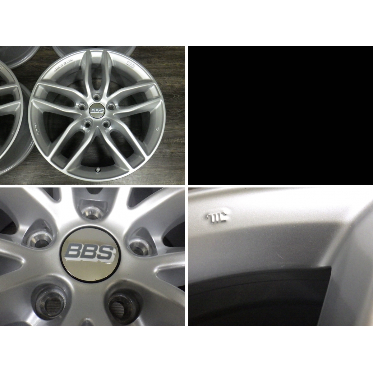 美品 BBS SX 17インチ 17x7.5J+45 112-5H アウディ BMW ベンツ ワーゲン_画像2