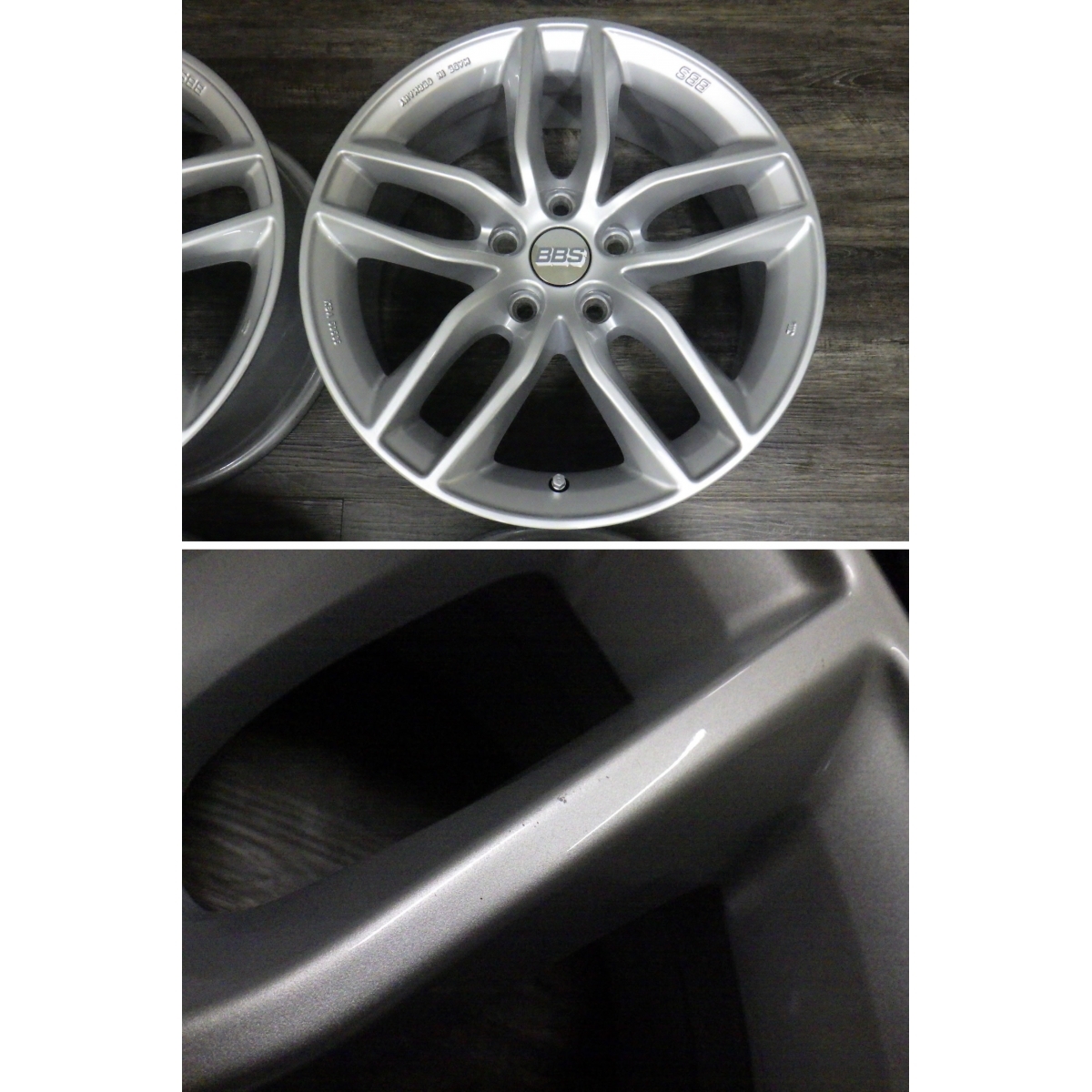 美品 BBS SX 17インチ 17x7.5J+45 112-5H アウディ BMW ベンツ ワーゲン_画像5