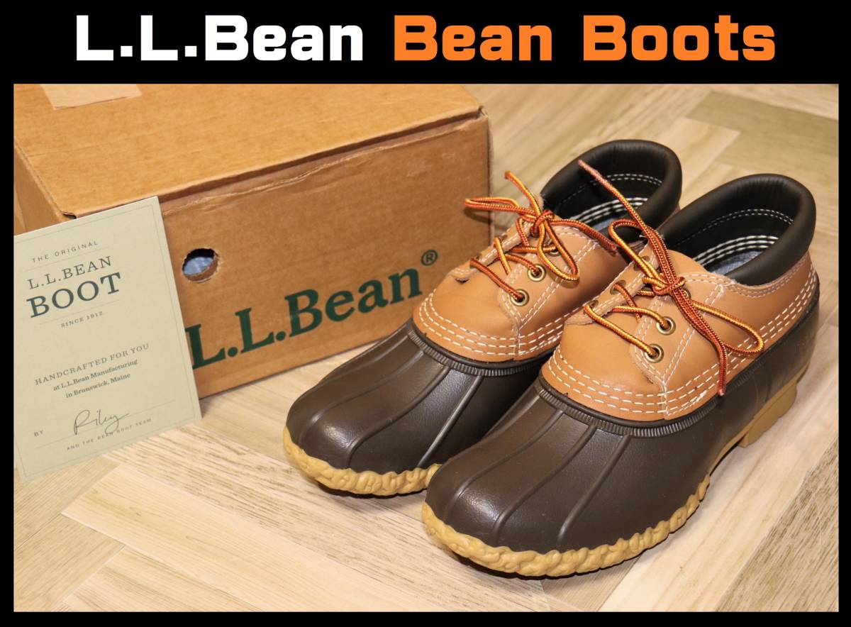 即決 【未使用】 L.L.Bean ★ 175066 Bean Boots (US7/24cm) ★ LLビーン USA製 アメリカ製 エルエルビーン 税込定価1万7600円 レディース_画像1
